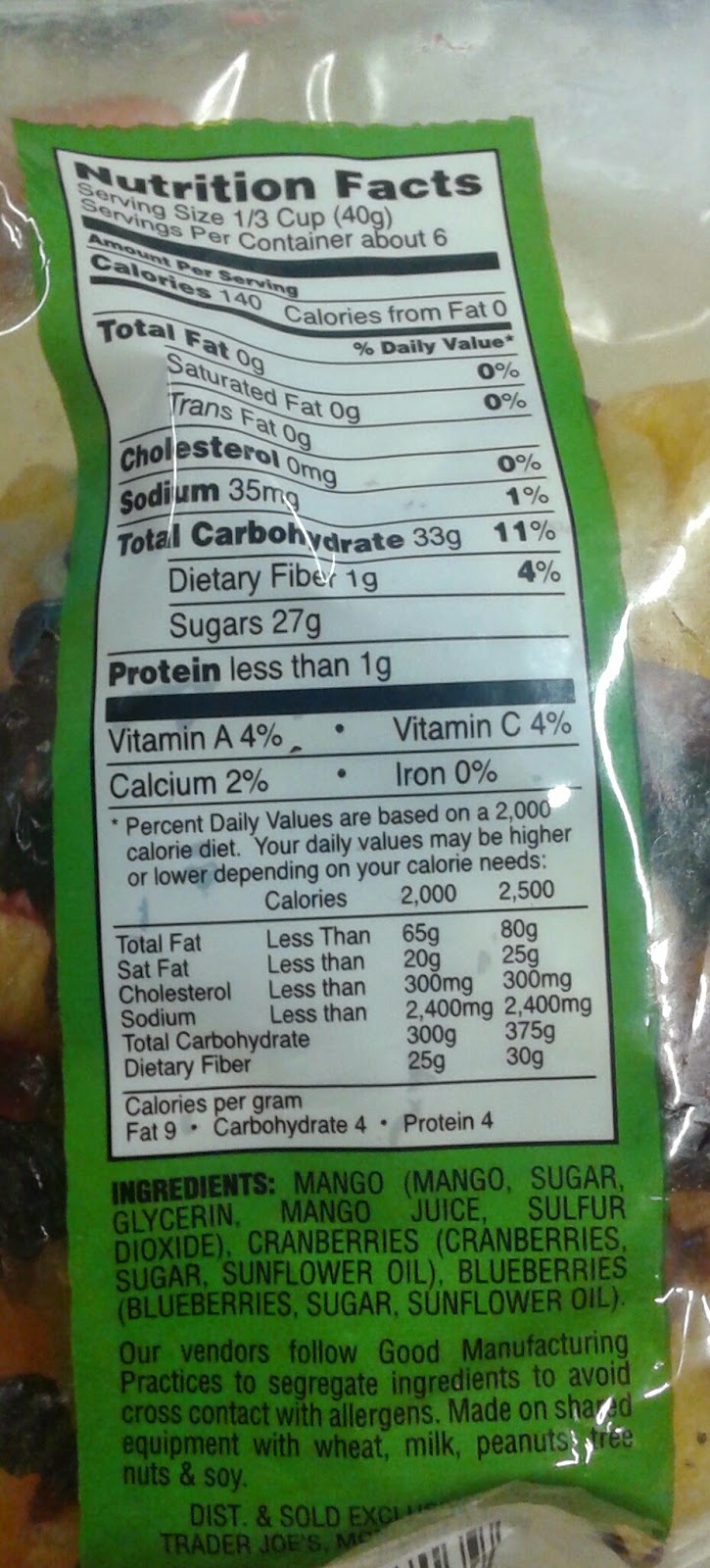 What's Good at Trader Joe's? Trader Joe's Triple Fruit Treat