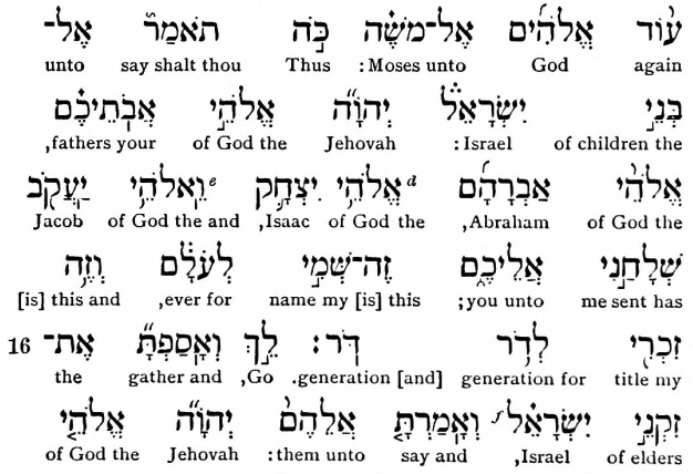 exodus 6 hebrew