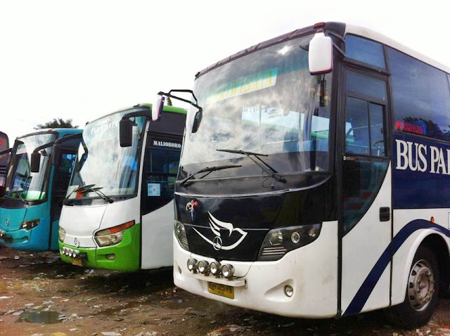 Gudang Sewa Bus Pariwisata di Medan
