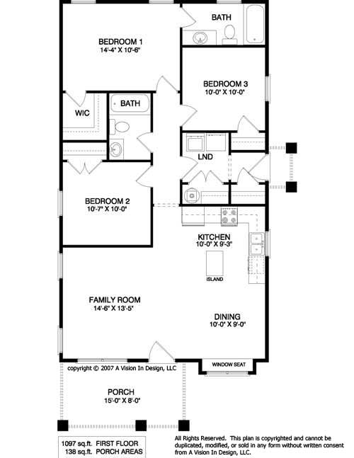 Apartment Plans Narrow Lot