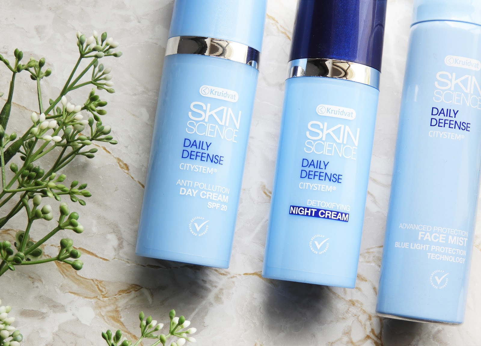 Review Kruidvat Skin Science Anti Pollution/Daily Defense producten