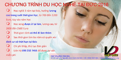 Du học nghề tại Đức năm 2016