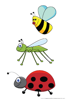  Insectos infantiles para imprimir