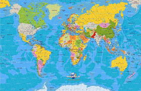 Mapa Mundi | MapasBlog