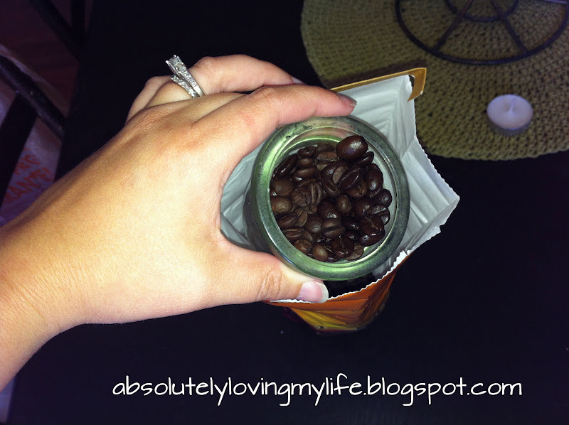 Loving Life Coffee Beans and Tea Lights.....