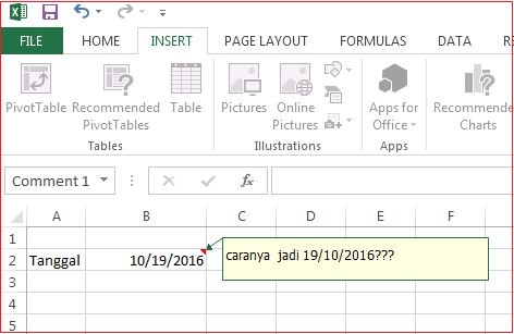Cara Merubah Format Tanggal Di Excel Menjadi Text Edukasi Lif Co Id