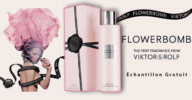 Échantillon Gratuit Lait Corps Flowerbomb VIKTOR & ROLF ! Échantillon Gratuit Lait Corps Flowerbomb VIKTOR & ROLF !