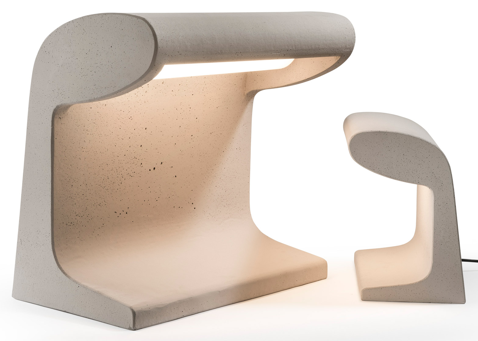 La Charmante Nemo Has Reissued Le Corbusier S Borne Beton Lamp Originally Designed By The Architect In 1952