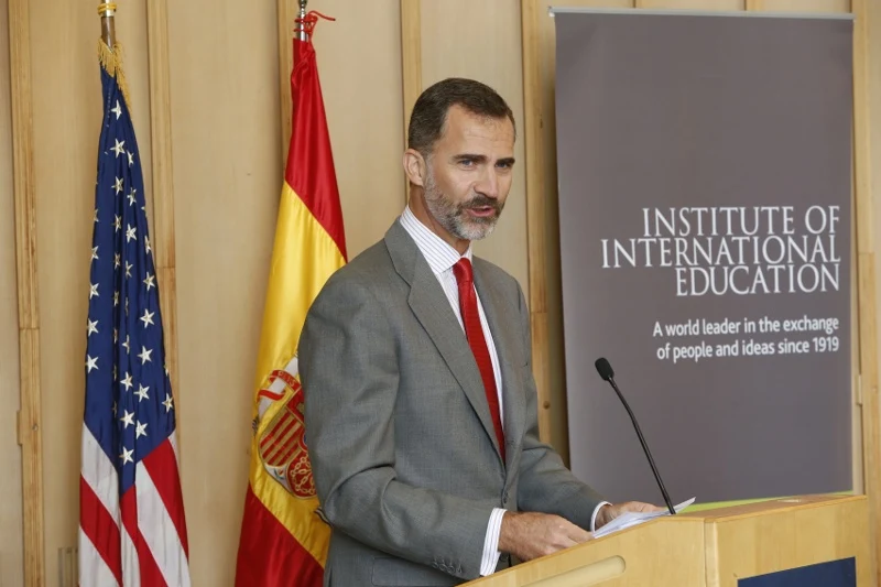 King Felipe of Spain speaks – Institute of International Education