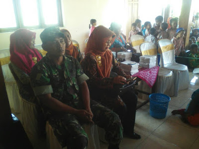 BABINSA DESA DAWUNG HADIRI PESTA SENI
