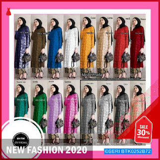 BTK0252B72 Tunik Brukat Corneli BMGShop