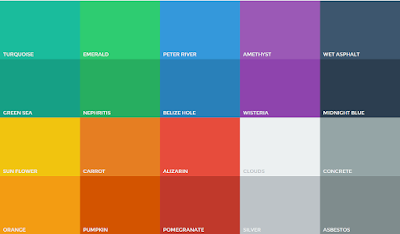 للمصممين : موقع يمكنك من الحصول على ألوان فلاتية لاستخدامها في تصاميمك