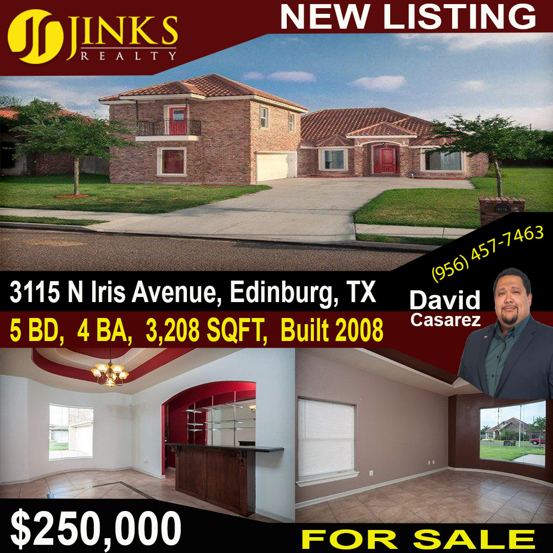 Homes For Sale McAllen McAllen Real Estate Hot New Listing 3115 N