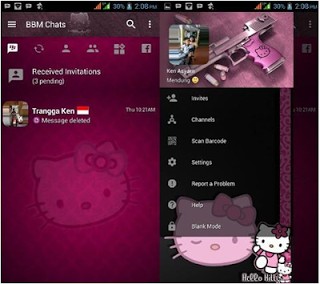 Download BBM Hello Kitty Dark Versi 3.2.5.12 Apk Terbaru nama