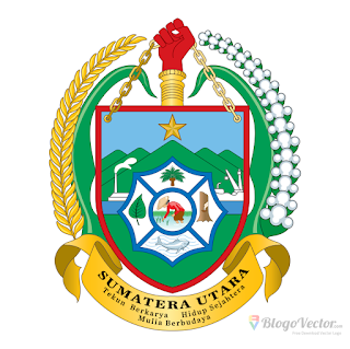 Provinsi Sumatra Utara Logo vector (.cdr)