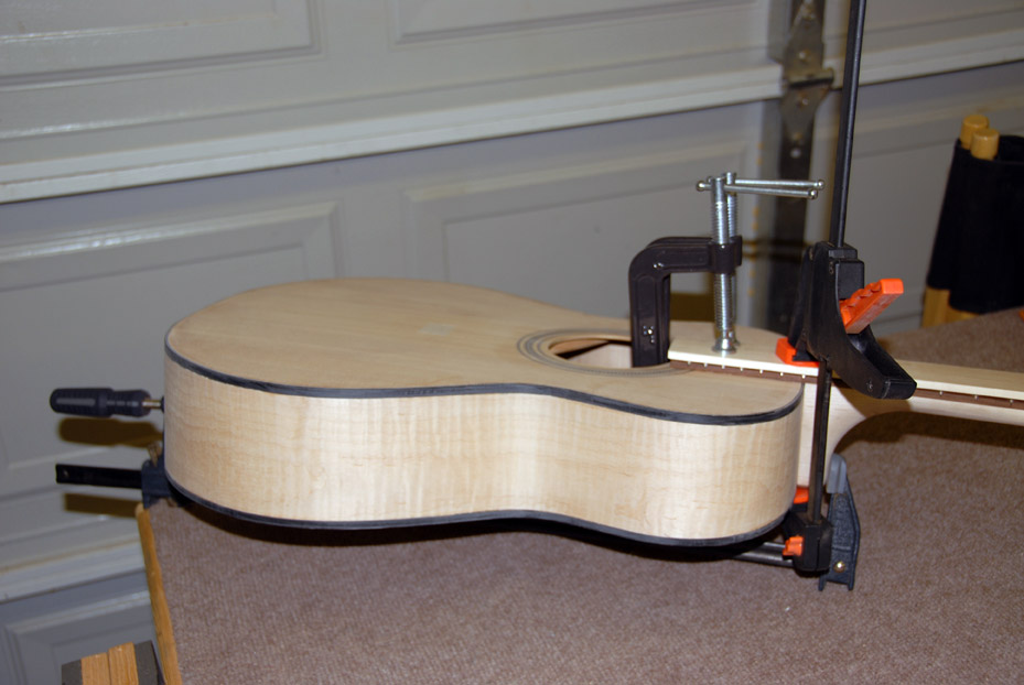 Guitar 101 Attaching the Neck