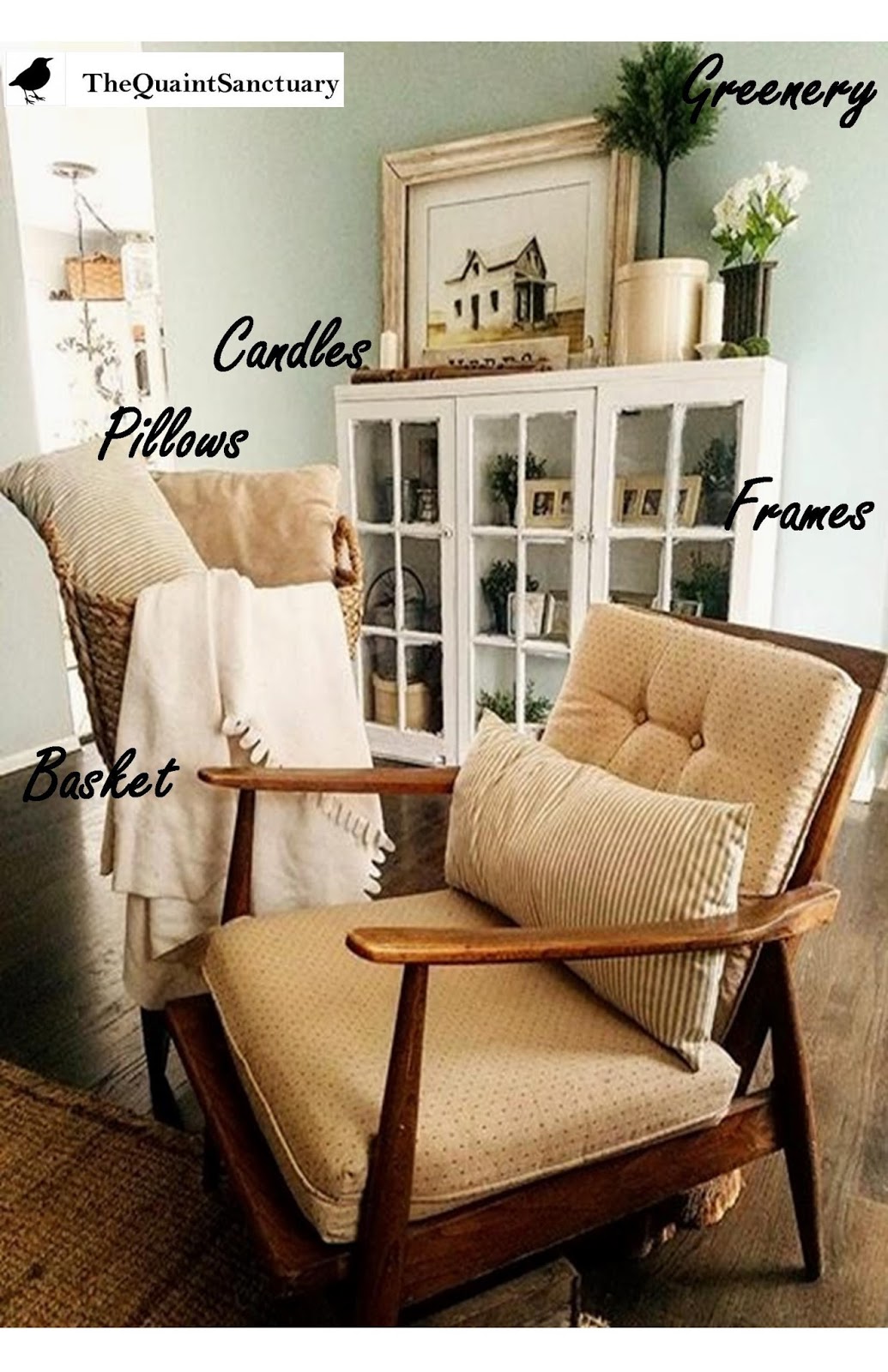 The Quaint Sanctuary { 7 Simple Home Decor Fillers }