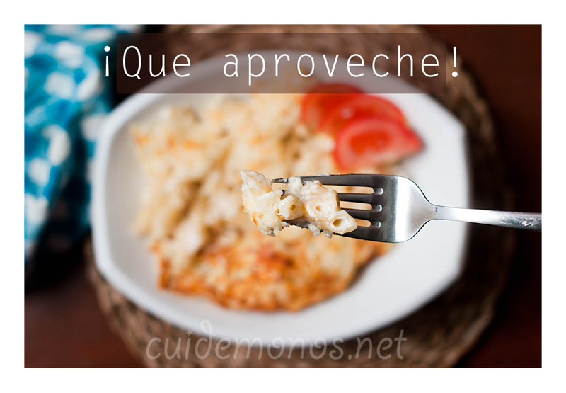 Macarrones con queso
