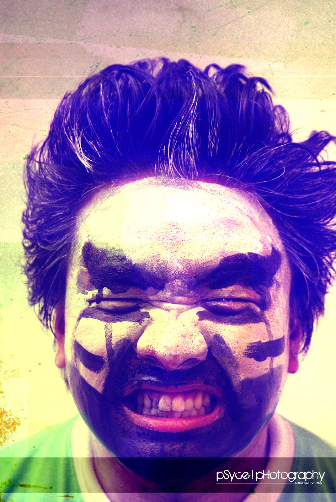 pSyce ! pHotography Face Painting Making Myself Look Ugly