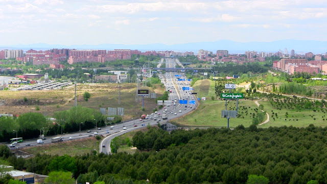 N III desde Cerro Almodóvar