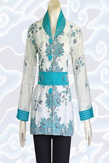 Baju Batik Muslim Wanita Gemuk