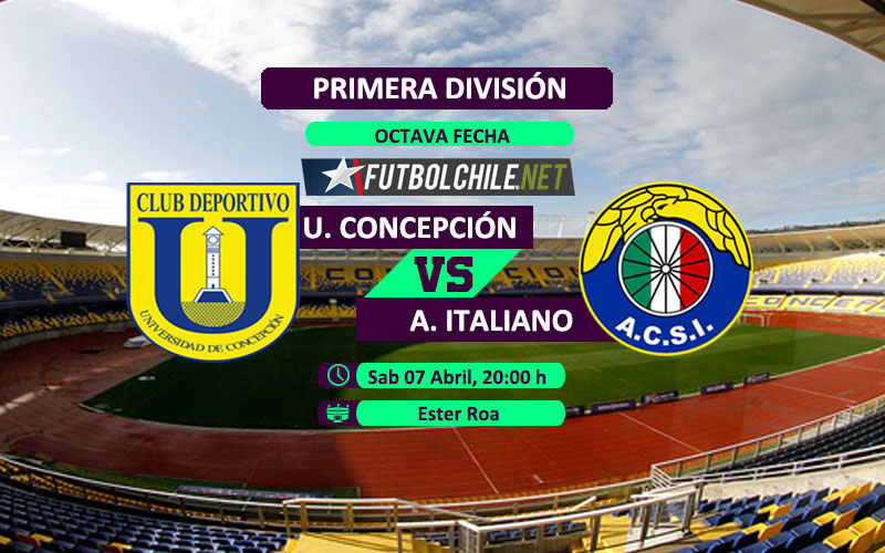 Universidad de Concepción vs Audax Italiano - 20:00 h - Primera División - 07/04/18 Universidad de Concepción vs Audax Italiano - 20:00 h - Primera División - 07/04/18