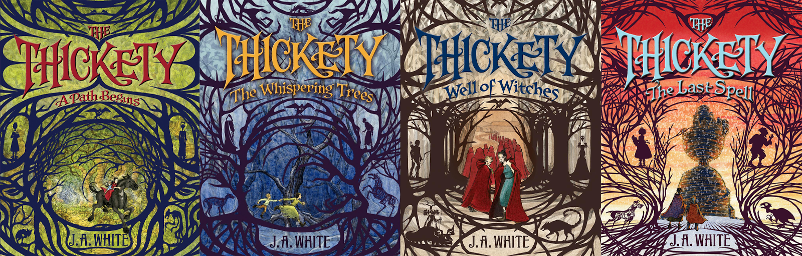 Carina's Books The Thickety The Whispering Trees by J. A. White