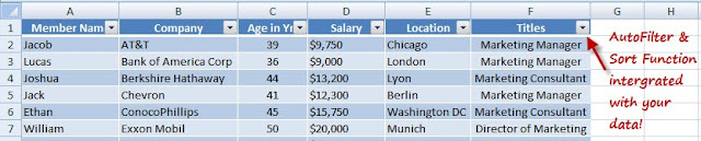 Microsoft Excel Tips Create A Table In Excel 2007 Microsoft Excel Tips Create A Table In Excel 2007