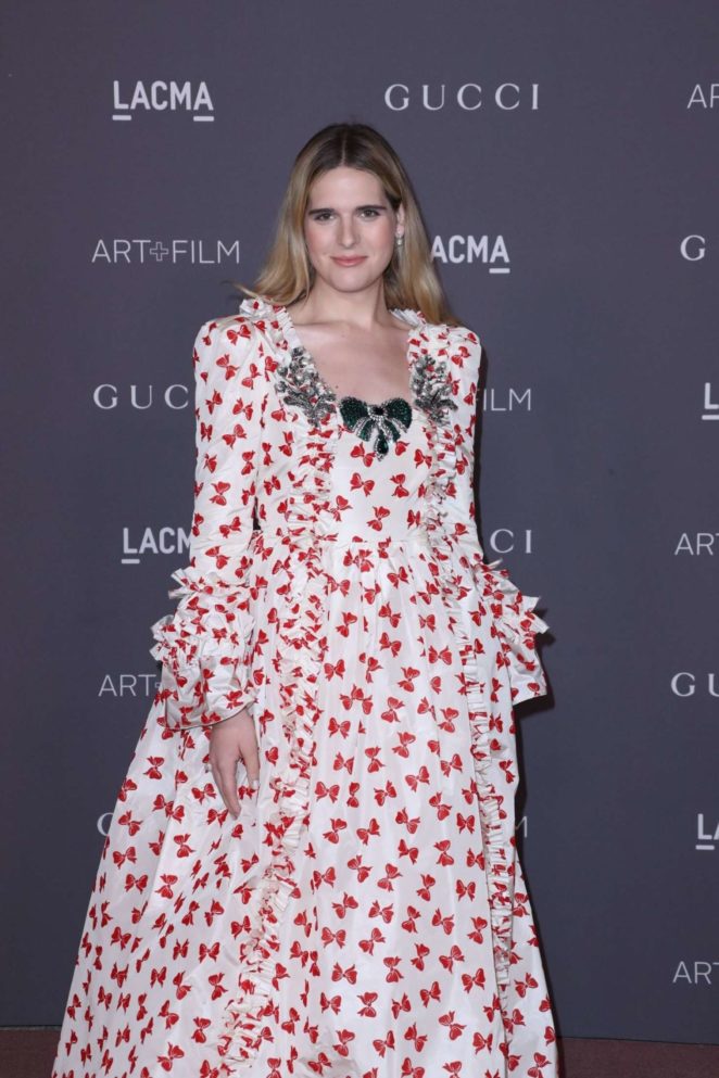American Actress Hari Nef 2017 LACMA Art and Film Gala in Los Angeles
