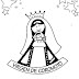 Dibujos colorear Virgen de Coromoto