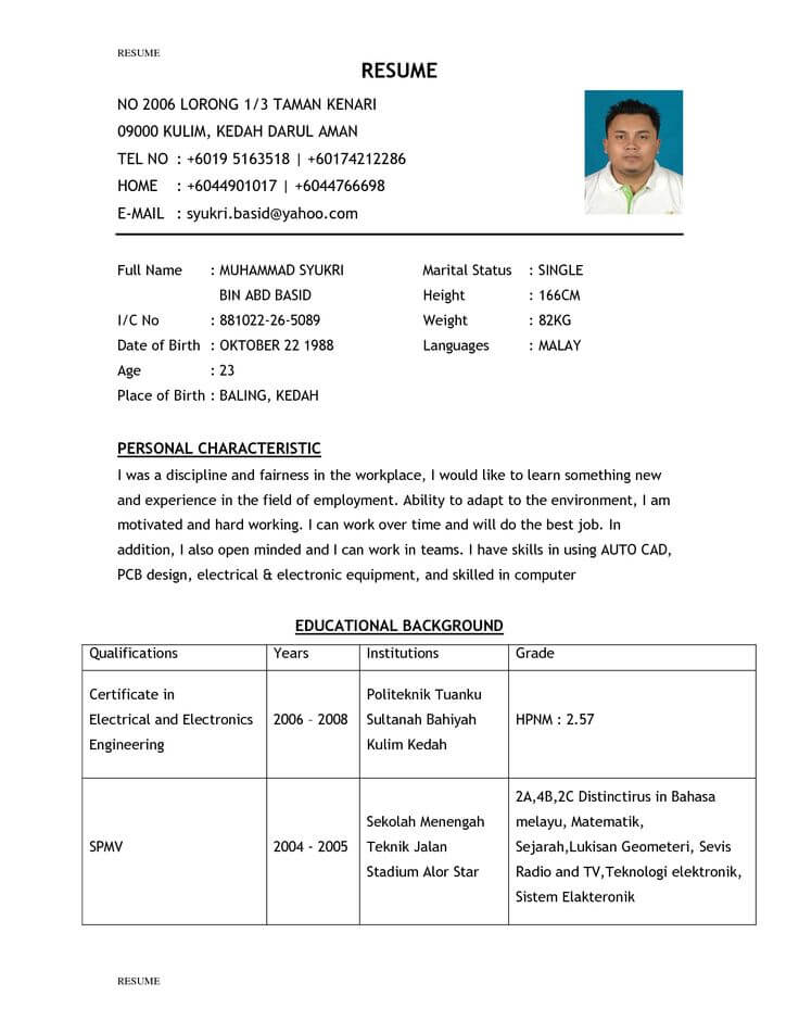 good resume templates good resume templates