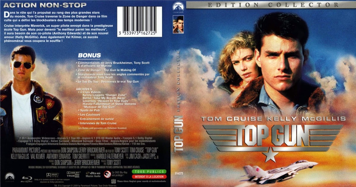 BLURAY JAQUETTES BLURAY Top Gun