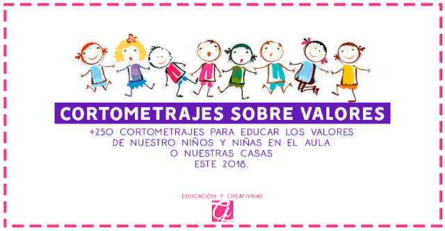 los mejores cortos para trabajar los valores en el aula