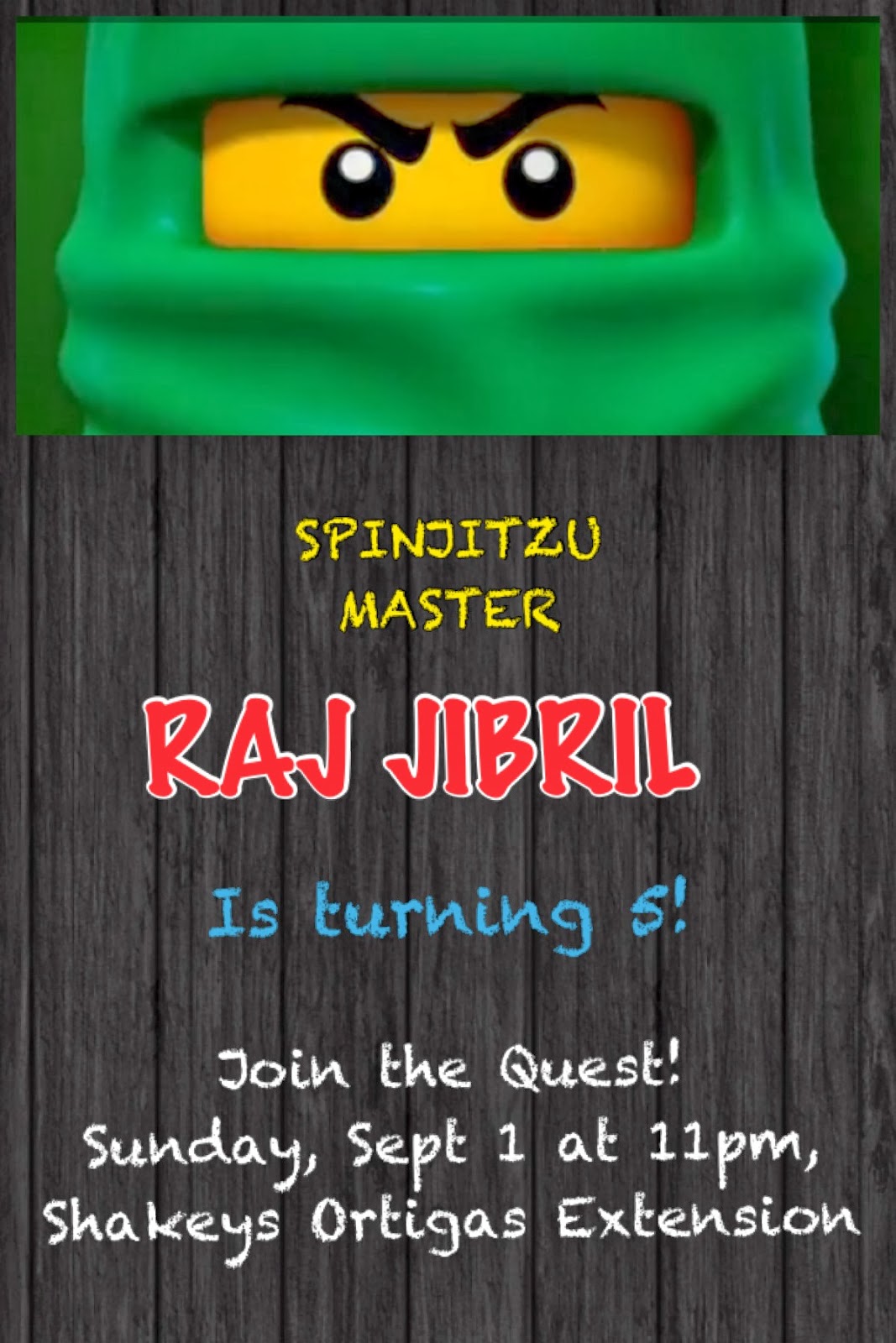Mama Speaks A Ninjago Birthday Party For A 5 Year Old 