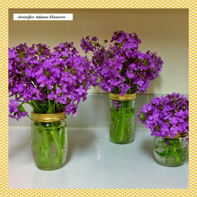 Jennifer Adams Flowers Canning Jars to Pretty Vases