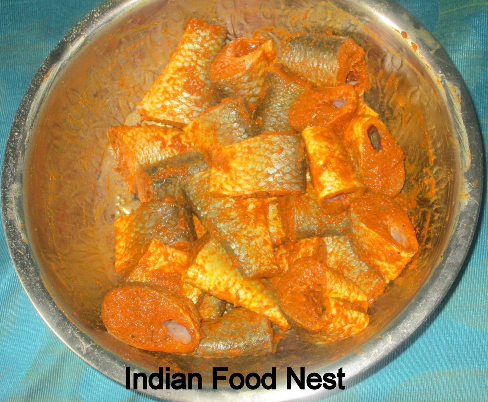 Indian Food Nest South Indian Spicy Fish Fry Recipe / Meen Varuval Recipe