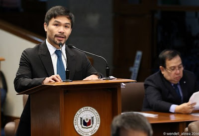 Senator Manny Pacquiao Senator Manny Pacquiao