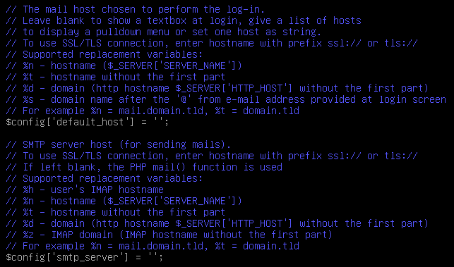 Host list голосование. Sendmail 465 порт SSL/TLS. Blank php. Names with and without the.
