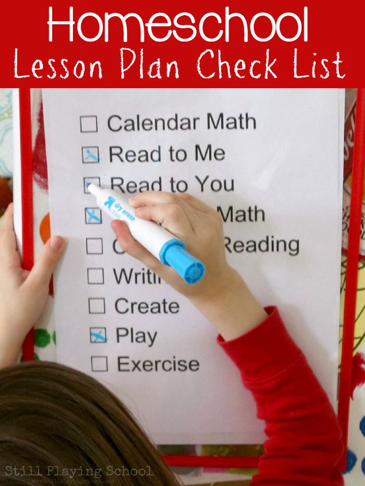 Homeschool Checklist