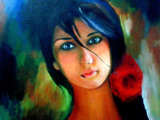 Behind my Eyes, painting by Megha Gupta (part of her portfolio on www.indiaart.com) Behind my Eyes, painting by Megha Gupta (part of her portfolio on www.indiaart.com)