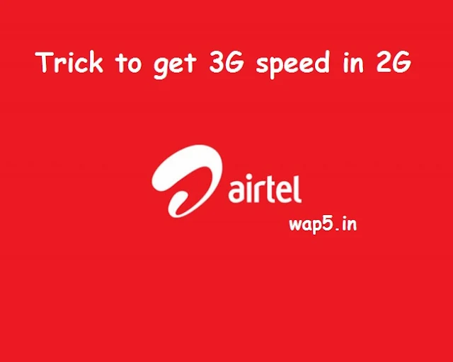 airtel 3g speed in 2g