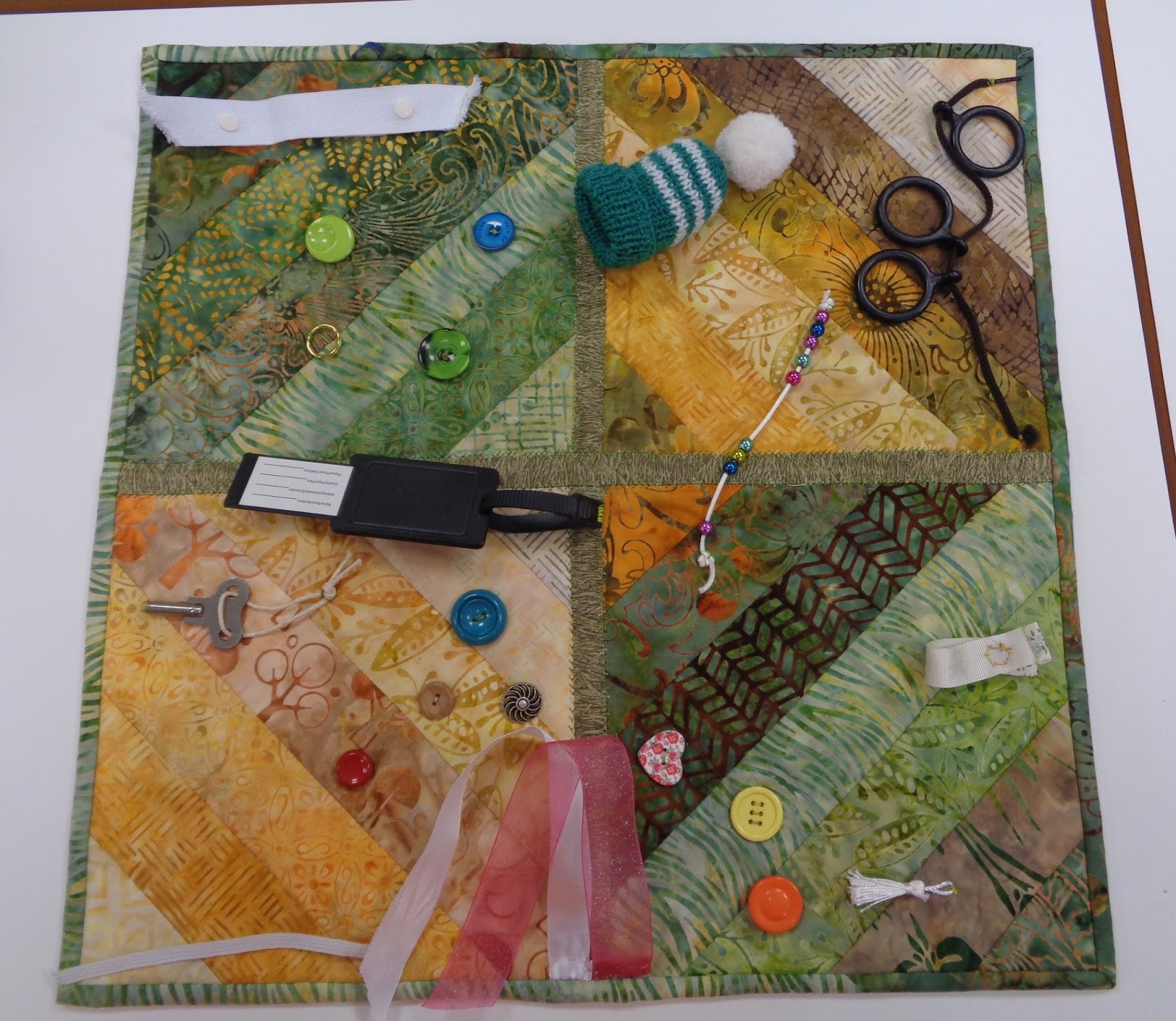 Angie Quilts Twiddle, Fiddle Or Fidget Quilts?