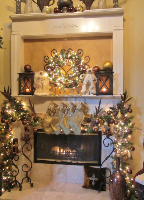 Embellishments by SLR: Christmas 2011 Mantel