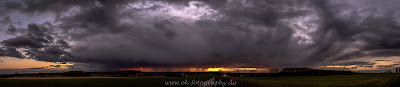 Panorama Sturmtief Wetterfotografie Hamm Lippeauen