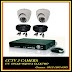 Paket Pemasangan CCTV 2 Camera 1.3 mp