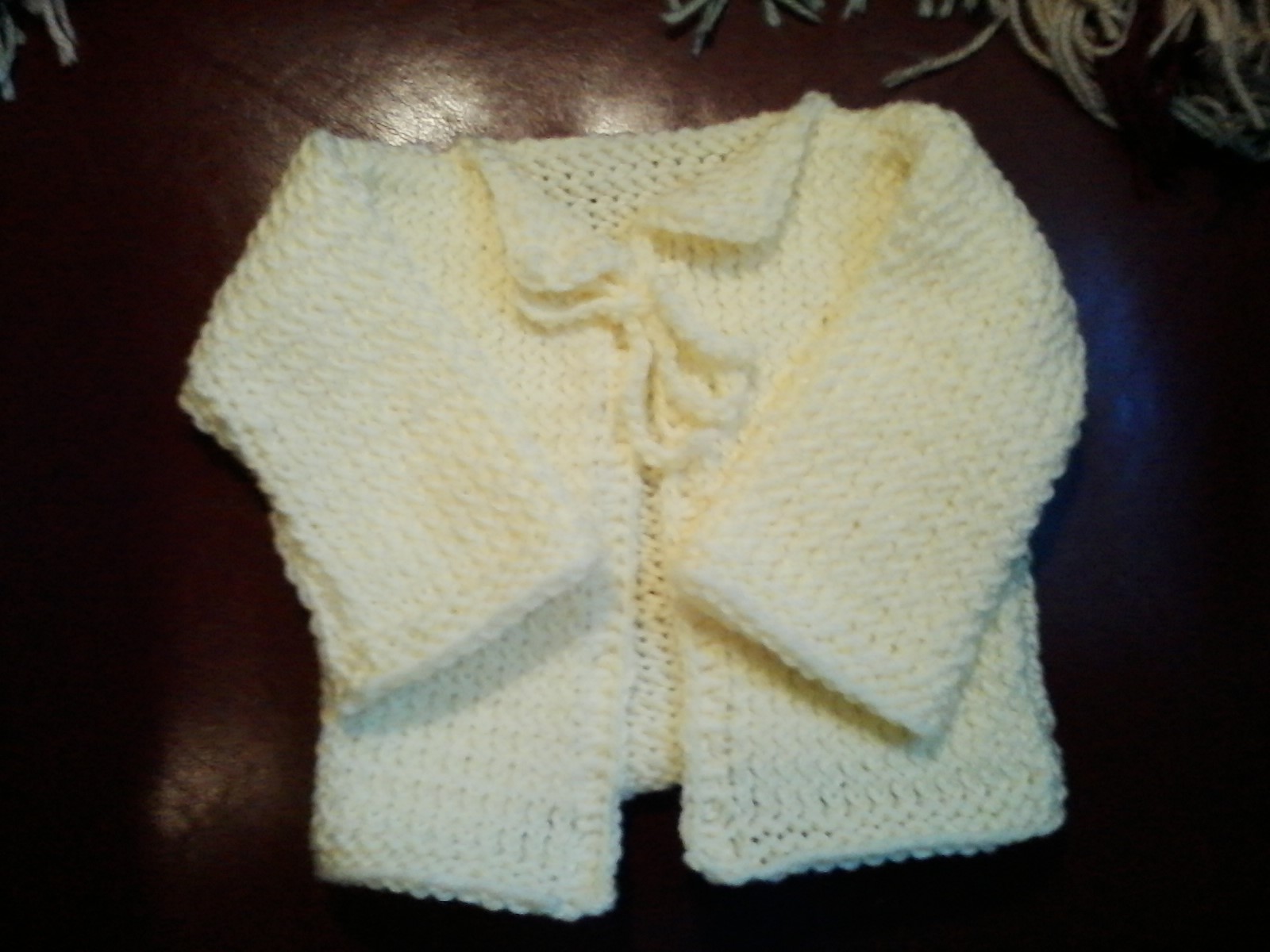 Anja's Corner Baby Sweater Loom Pattern Easy No Shaping