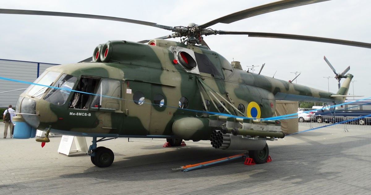Мі-8МСБ-В на виставці в Кельце