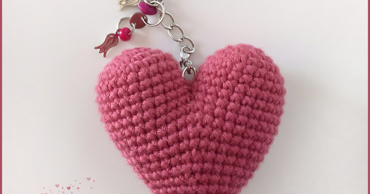 Samyelinin Örgüleri Heart Keychain Free Pattern