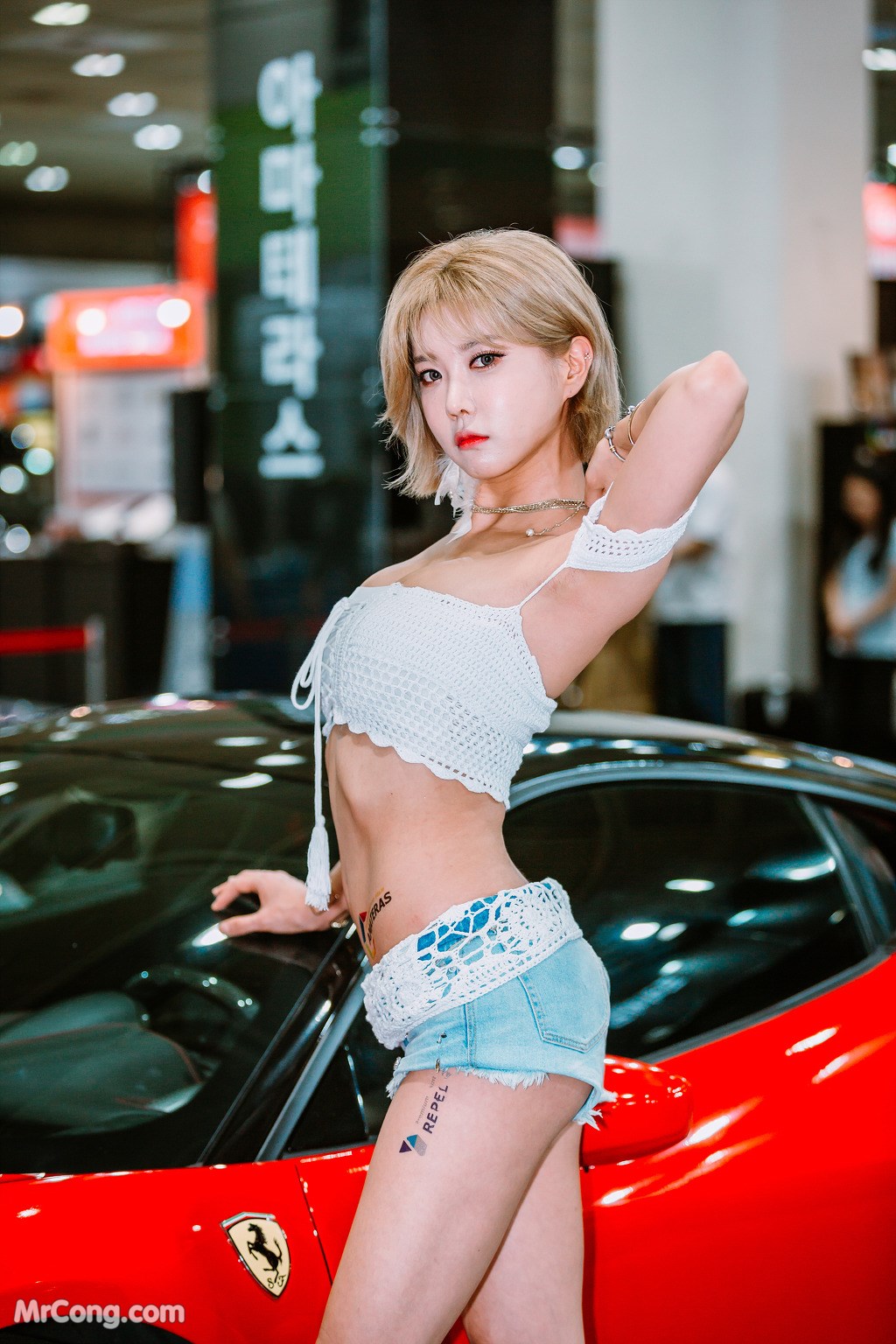 Heo Yoon Mi&#39;s beauty at the 2017 Seoul Auto Salon exhibition (175 photos) photo 3-6