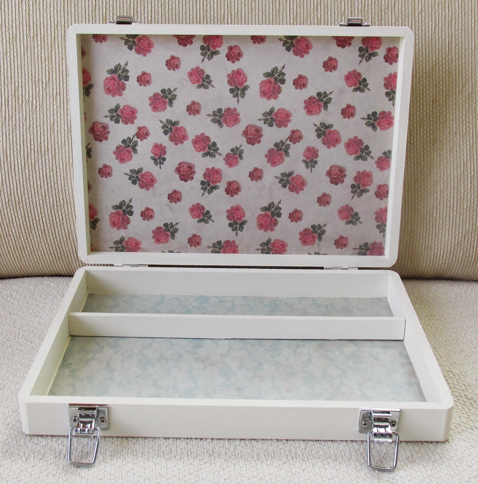 A Passion For Cards Decorating a Create wooden box